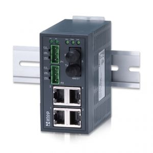 commutateur Ethernet non administrable / 5 ports / sur rail DIN / mural