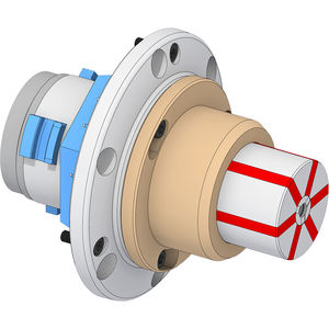 mandrin de serrage de pièce avec adaptateur