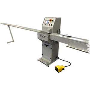 machine de découpe pour l'aluminium / à lame rotative / de profilés / de lame