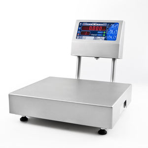 balance de comptoir / compacte / avec afficheur à LED / en acier inoxydable