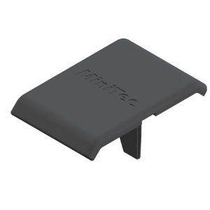 embout recouvrant non fileté / rectangulaire / en polyamide / pour extrémité de profilé