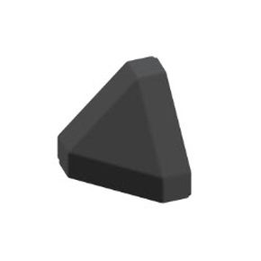 embout recouvrant non fileté / en polyamide / pour extrémité de profilé / pour profilé en aluminium