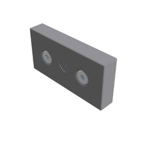 plaque d'appui en aluminium