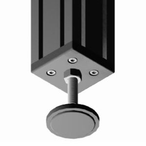 plaque d'appui en aluminium