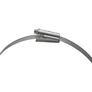 collier de serrage en acier inoxydable / à vis / à bande