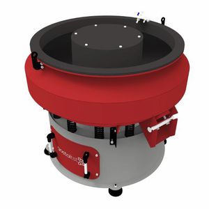 machine de tribofinition d'ébavurage