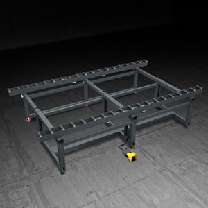 banc d'assemblage de menuiseries en PVC
