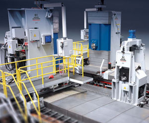 centre d'usinage CNC 3 axes / vertical / hydrostatique / pour la découpe