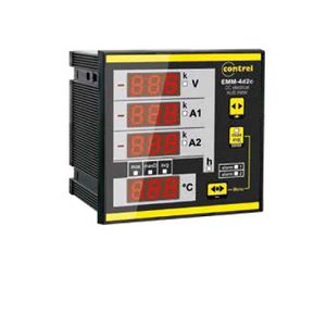 multimètre numérique / monté sur panneau / true RMS / DC