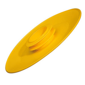 bouchon plat / mâle / non fileté / en polyéthylène basse densité (PEBD)