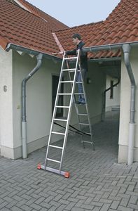 échelle en aluminium