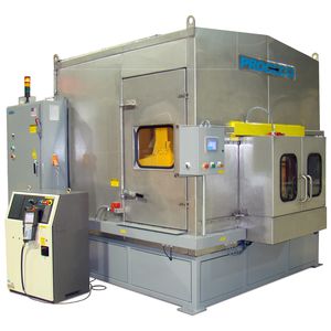 machine de nettoyage à eau / par aspersion / automatique / de process
