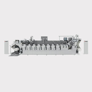 presse flexographique en ligne / à 8 couleurs / pour papier / pour film en plastique