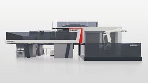 presse flexographique à tambour central 1
