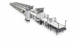 ligne de conditionnement pour l'industrie agroalimentaire