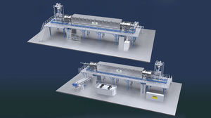 ligne de recyclage d'aluminium