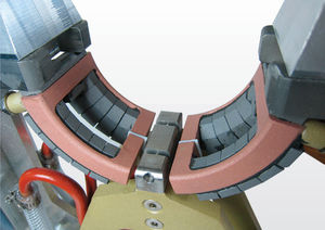 matériau magnétique composite doux pour chauffage par induction
