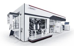 presse flexographique en ligne