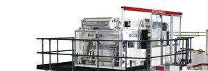 machine de formage par roulage