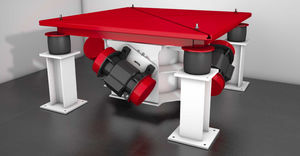 table vibrante pour fonderie