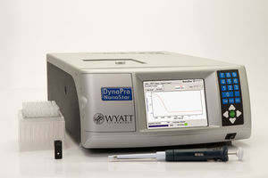 instrument de caractérisation macromoléculaire à diffusion de lumière dynamique