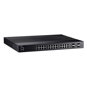 commutateur Ethernet administrable / 28 ports / 4 ports à fibre optique / de niveau 3