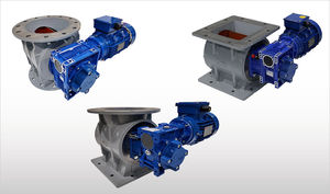 écluse rotative pour transport pneumatique