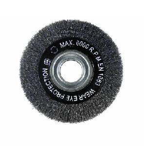 brosse circulaire / de nettoyage / d'ébavurage / de polissage