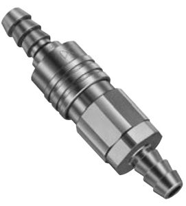raccord push-to-lock / droit / pneumatique / en inox
