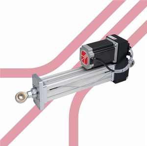 actionneur linéaire / électrique / à vis à billes / compact