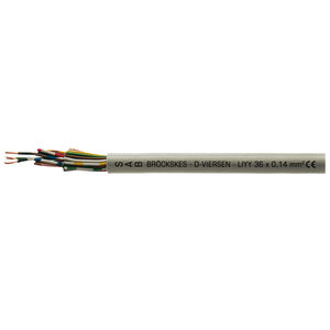 câble électrique type LIYY / de données / DIN / à retardateur de flamme