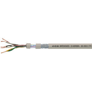 Câble Ethernet catégorie 7 S/FTP Belden, Gris, 500m LSZH Sans terminaison  LSZH