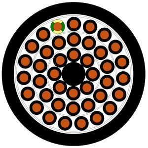 câble électrique d'alimentation