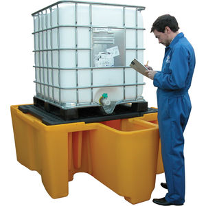 palette de rétention pour conteneur IBC 1
