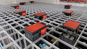 système de stockage automatique horizontal