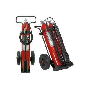 extincteur à gaz (CO2)