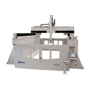 centre d'usinage CNC 5 axes / universel / à pont / à table mobile