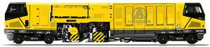 train de fraisage de rails