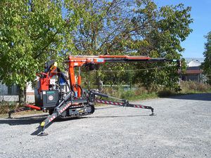 grue sur chenilles