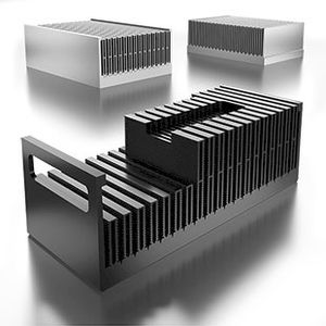 dissipateur thermique pour convection forcée