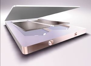 plaque froide en aluminium