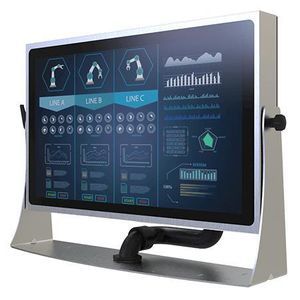 moniteur à technologie capacitive projetée