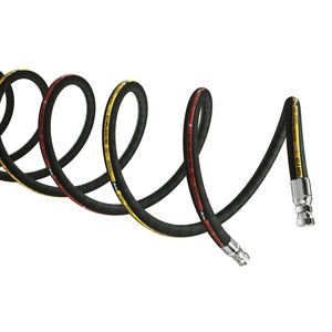 tuyau flexible hydraulique / haute pression / en caoutchouc / à faible rayon de courbure
