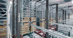 système de stockage à navette 1