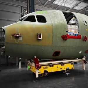 véhicule autoguidé pour assemblage