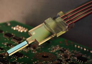 transposeur optique guide d'onde vers fibre 1