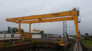 portique sur rail 1