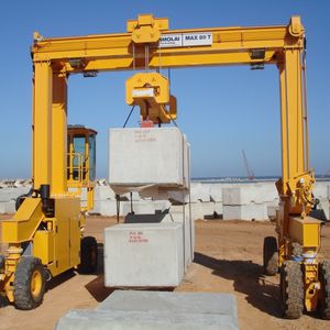 chariot cavalier pour poutres préfabriquées en béton 1