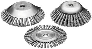 brosse circulaire torsadée