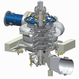 pompe à turbine / industrielle / à vitesse variable / de grande taille